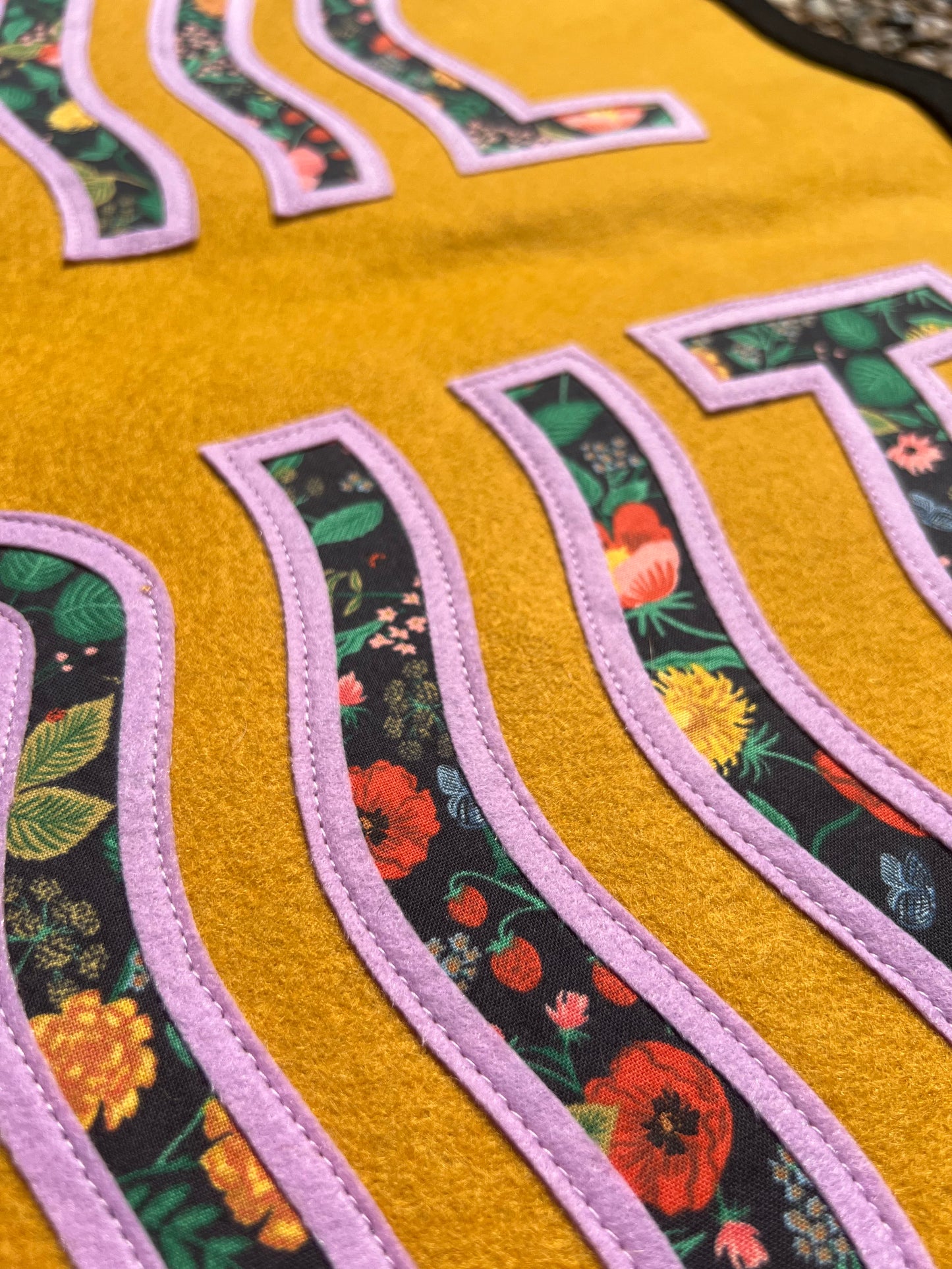 Chill The Fuck Out Felt Banner