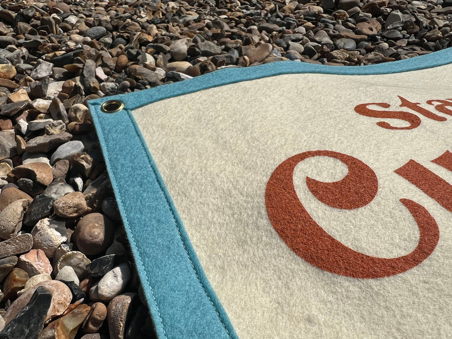 Stay Curious (Cream Banner)