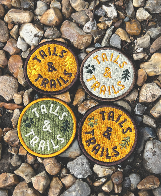 Tails & Trails Iron On Patch