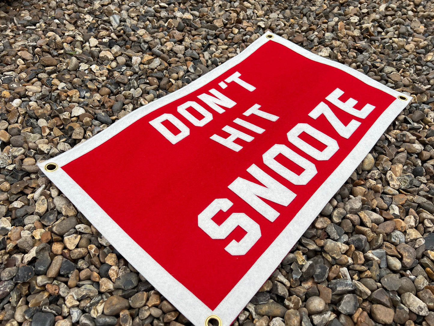 Don't Hit Snooze Banner