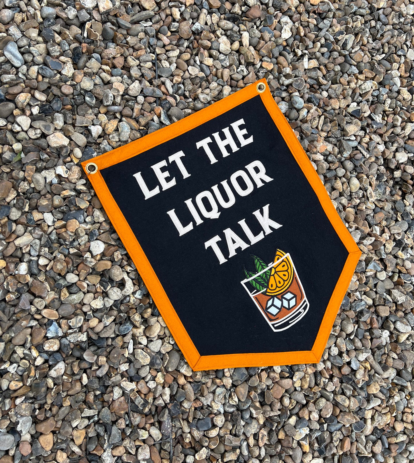 Let The Liquor Talk Banner